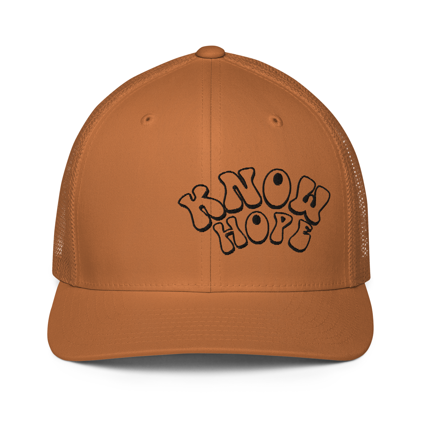 Know Hope Fitted trucker cap