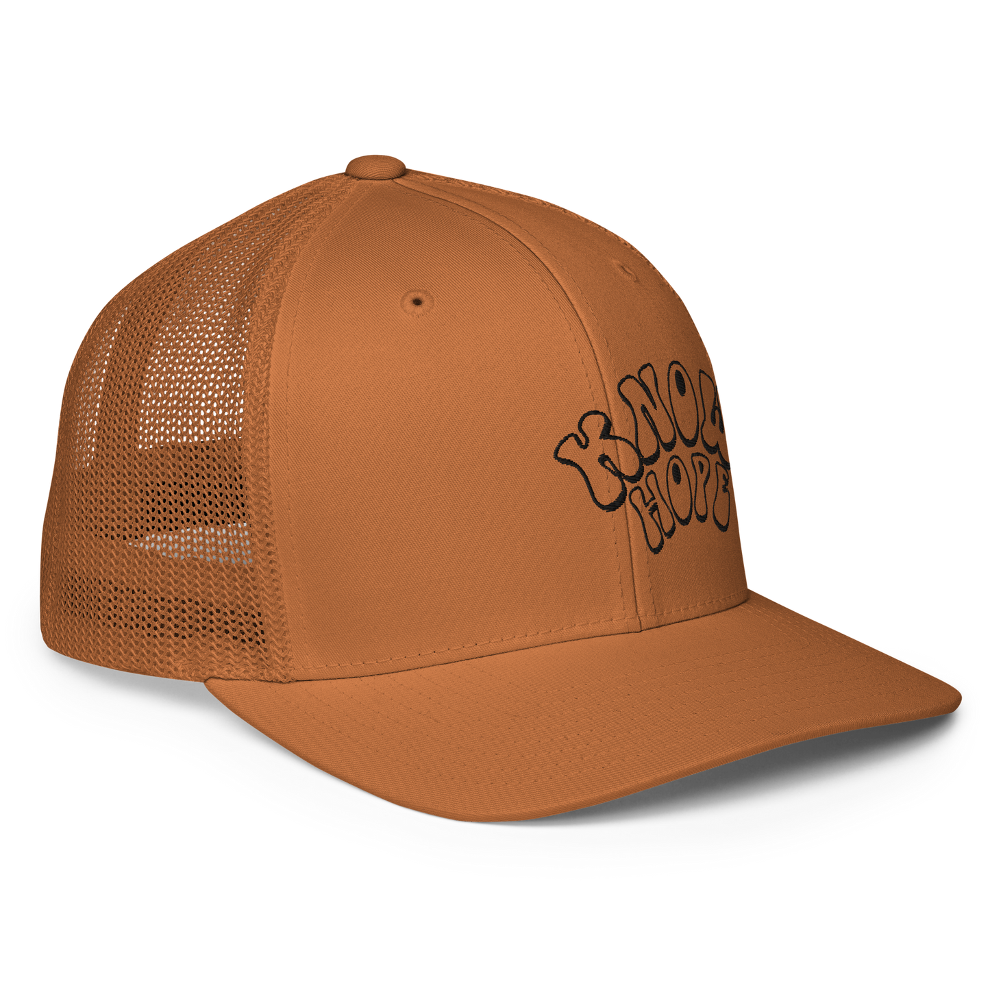 Know Hope Fitted trucker cap