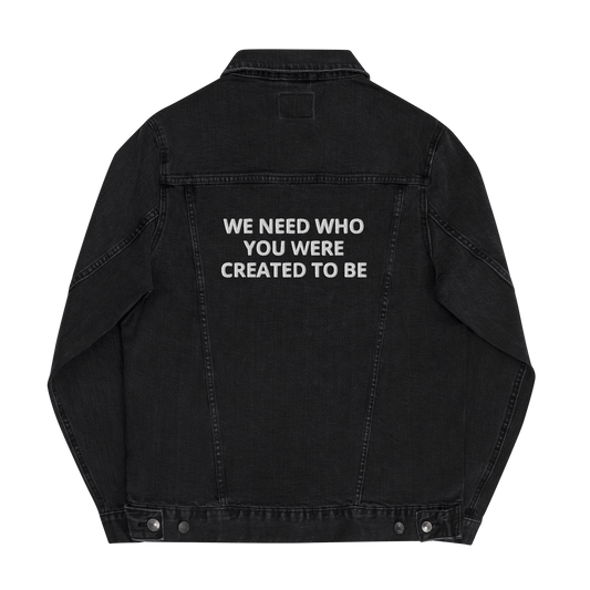 WE NEED YOU Denim Jacket