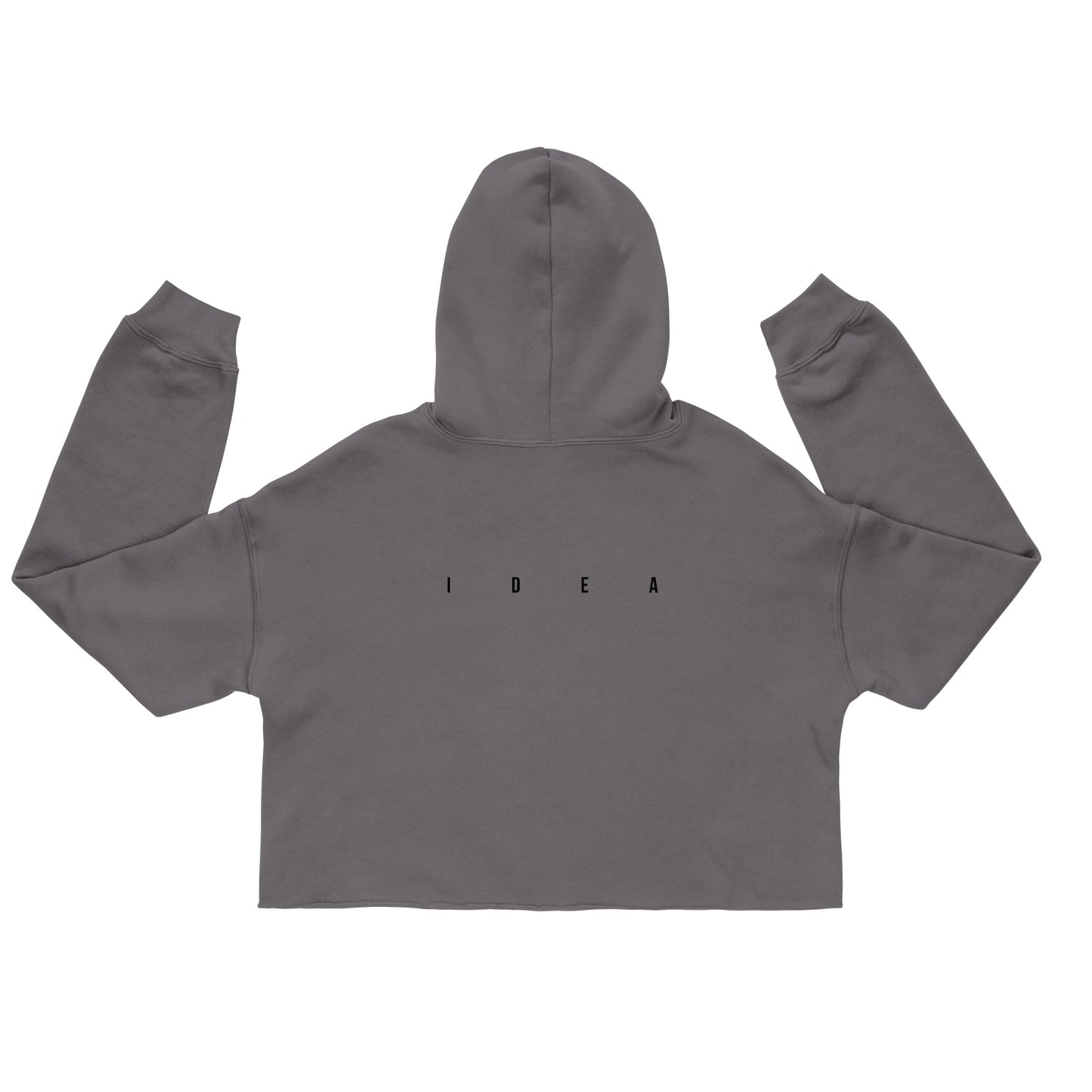 K N O W crop hoodie